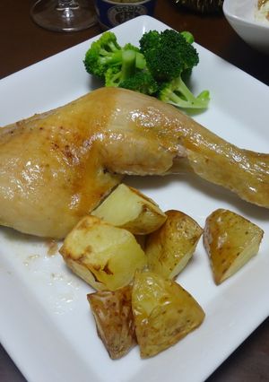 クリスマスにぴったり！簡単ローストチキン-レシピのメイン写真