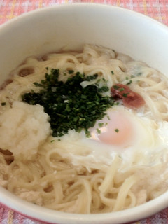 梅風味うどん-レシピのメイン写真