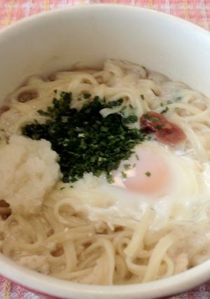 梅風味うどん-レシピのメイン写真