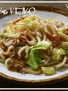 【農家のレシピ】塩焼きうどん-レシピのメイン写真