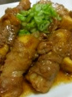 厚揚げの肉巻き-レシピのメイン写真