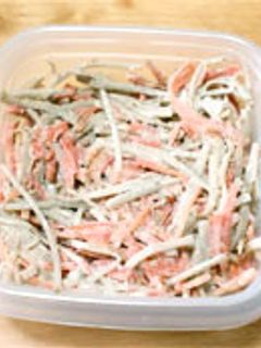 ごぼうとにんじんのごまマヨサラダ-レシピのメイン写真