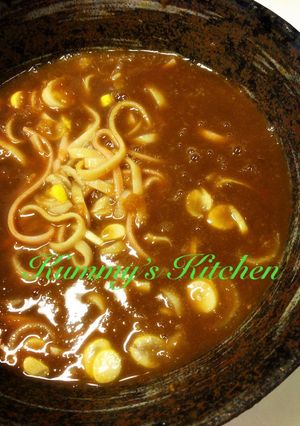 3日目のカレーリメイク ！カレーうどん-レシピのメイン写真