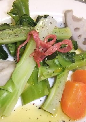 ブロッコリー茎のサラダ-レシピのメイン写真