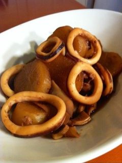 フライパンで‼イカと大根の煮物-レシピのメイン写真
