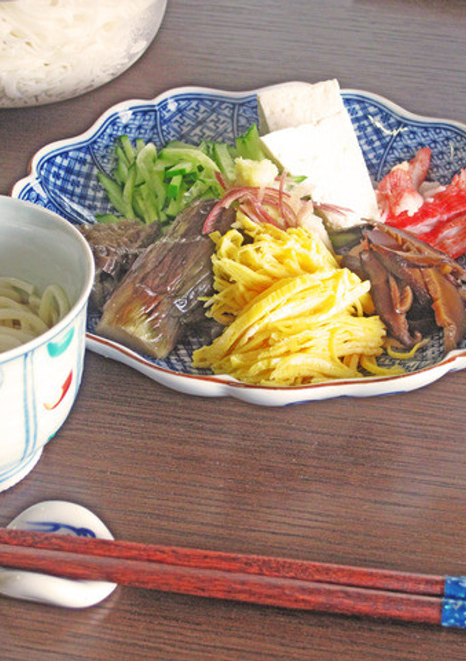 ごまだれそうめんつゆ-レシピのメイン写真