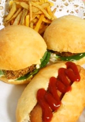 給食の味♪ふかふかコッペパン/バンズ-レシピのメイン写真