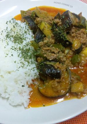 なすとひき肉でトマト味ごはん-レシピのメイン写真
