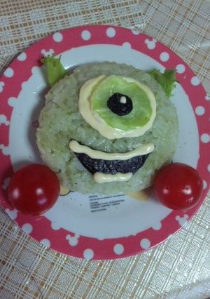 モンスターズインク 簡単マイク-レシピのメイン写真