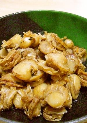 ベビーホタテの佃煮-レシピのメイン写真