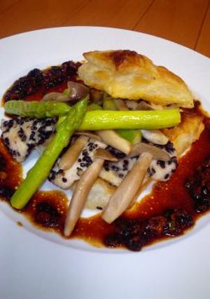 きのこと鶏肉の和風パイサンド-レシピのメイン写真
