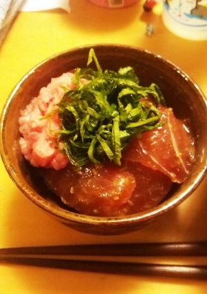 まぐろユッケ丼-レシピのメイン写真
