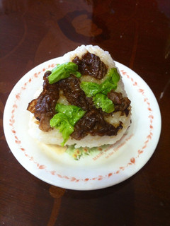 牛肉の甘辛煮おにぎり-レシピのメイン写真