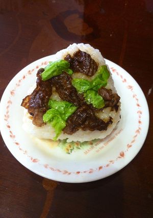 牛肉の甘辛煮おにぎり-レシピのメイン写真