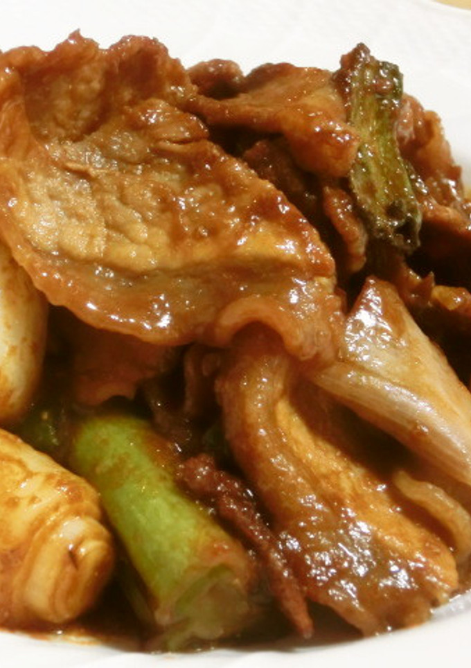 *豚肉とねぎの甘味噌炒め*-レシピのメイン写真