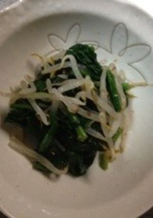さっぱりおいしい!二色お浸し-レシピのメイン写真