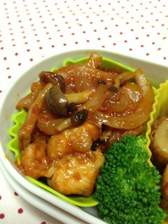 お弁当おかず♪チキンのケチャップ炒め♪-レシピのメイン写真
