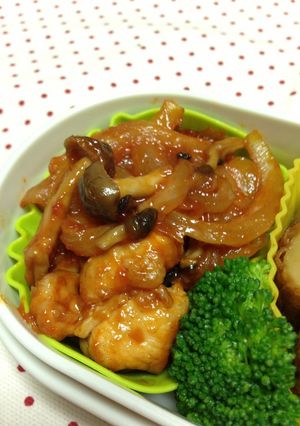 お弁当おかず♪チキンのケチャップ炒め♪-レシピのメイン写真