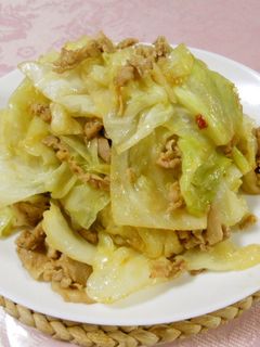 越冬キャベツの「焼肉のタレの回鍋肉」 -レシピのメイン写真