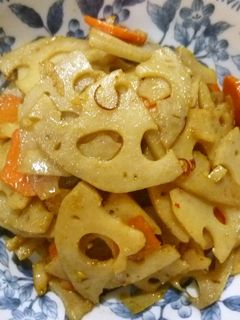 れんこんのきんぴら-レシピのメイン写真
