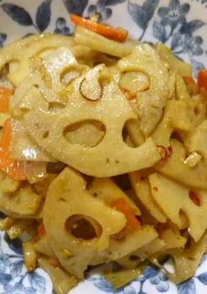 れんこんのきんぴら-レシピのメイン写真