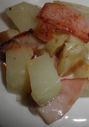 新じゃがとハムのチーズ炒め-レシピのメイン写真