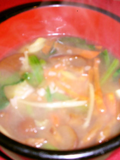 きのこと春野菜の中華スープ-レシピのメイン写真