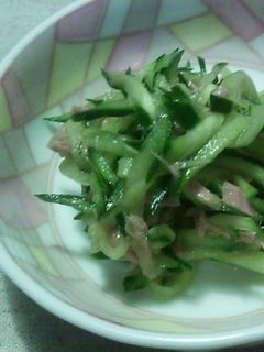 キュウリとツナの中華和え-レシピのメイン写真