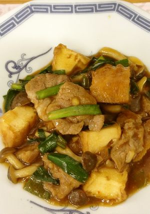 厚揚げと豚肩ロースの麻婆風味-レシピのメイン写真