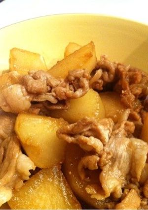 豚肉と大根の炒め煮-レシピのメイン写真