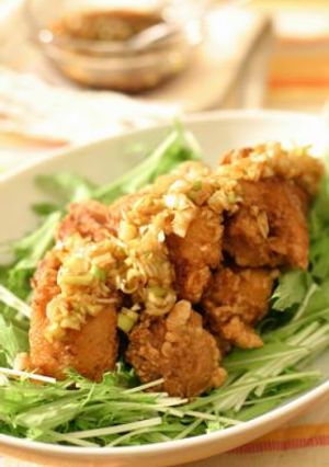 鶏のから揚げ　ねぎソースかけ-レシピのメイン写真