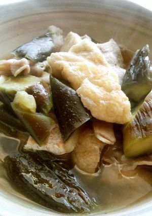 なすと豚肉のしょうが煮-レシピのメイン写真
