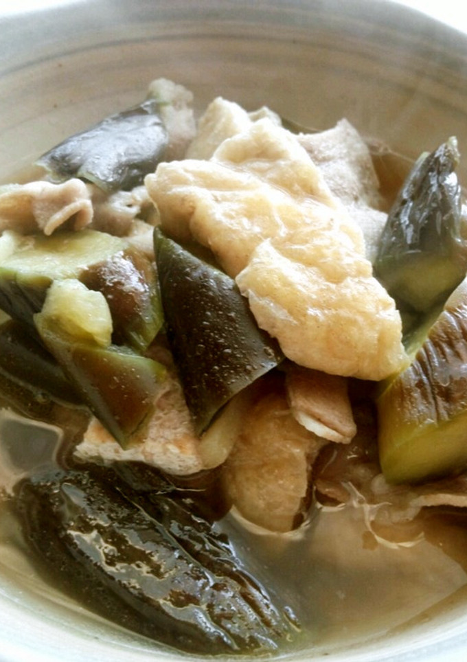 なすと豚肉のしょうが煮-レシピのメイン写真