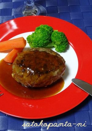 レンズ豆入りホクホクハンバーグ☆-レシピのメイン写真
