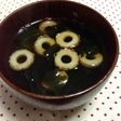 簡単♪ちくわとわかめのお吸い物