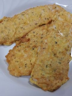 ふわっと☆鶏ささみのバジルチーズピカタ-レシピのメイン写真