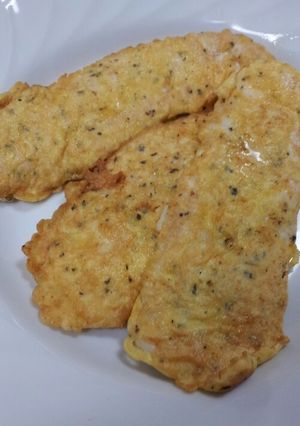 ふわっと☆鶏ささみのバジルチーズピカタ-レシピのメイン写真