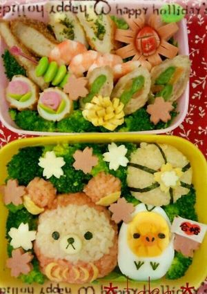 合格祈願キャラ弁だるまコリラックマ-レシピのメイン写真