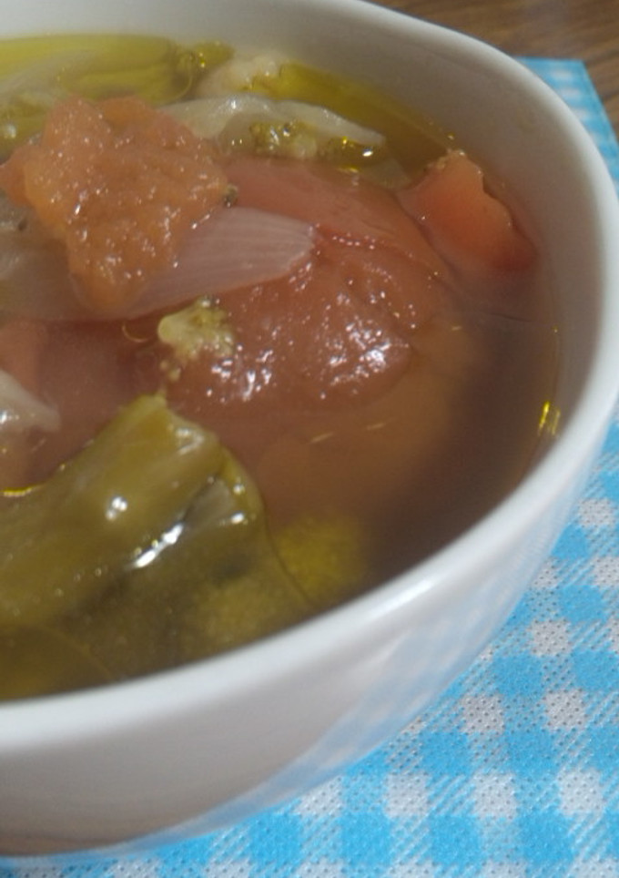 丸ごとトマトの優しい野菜スープ♪-レシピのメイン写真