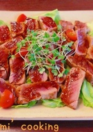 おもてなしに！簡単！マグロの炙り♪-レシピのメイン写真