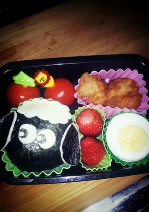 幼稚園弁当★羊のｼｮｰﾝ！-レシピのメイン写真