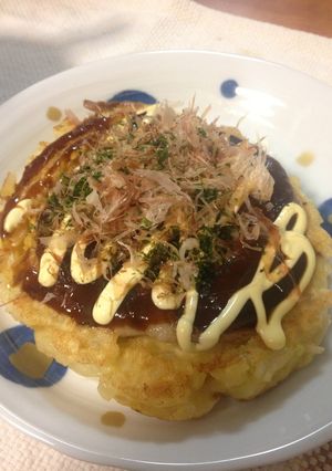 たまねぎのお好み焼き-レシピのメイン写真