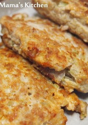 鶏ひき肉と白菜ハンバーグ-レシピのメイン写真