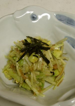 大根とアボカドのなめ茸和え-レシピのメイン写真