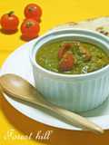 ほうれん草とチキンのインド風カレー