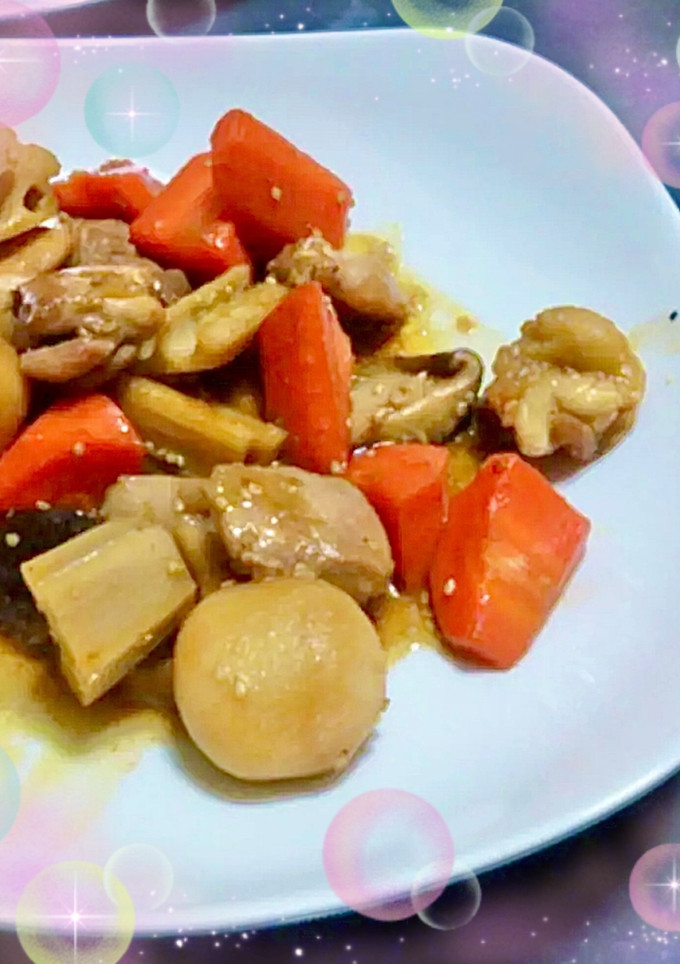 鶏肉と野菜の中華風炒め-レシピのメイン写真