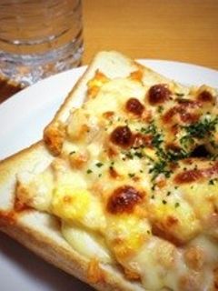 簡単朝ごはん♡ エッグトースト-レシピのメイン写真