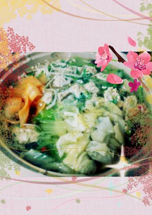 夏も食べたくなる鶏団子鍋-レシピのメイン写真