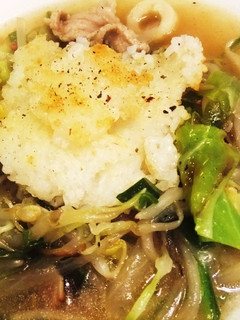 おこげでパリパリタンメン風スープ-レシピのメイン写真