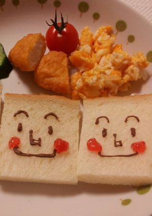 食パンでしょくぱんまん-レシピのメイン写真